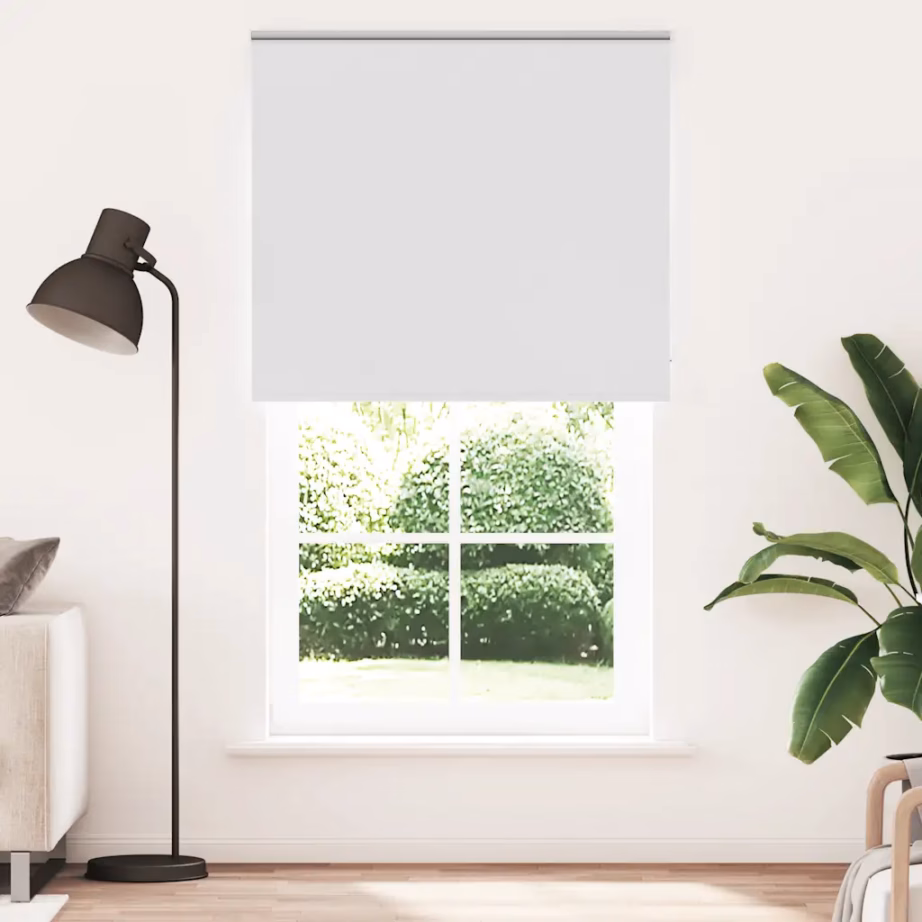 Pimendav ruloo kettmehhanismiga, valge, 135 x 230 cm, 100% polüester – 2