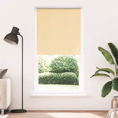 Pimendav ruloo keti juhtimisega, beež, 100 x 230 cm, 100% polüester, alumiiniumsiiniga