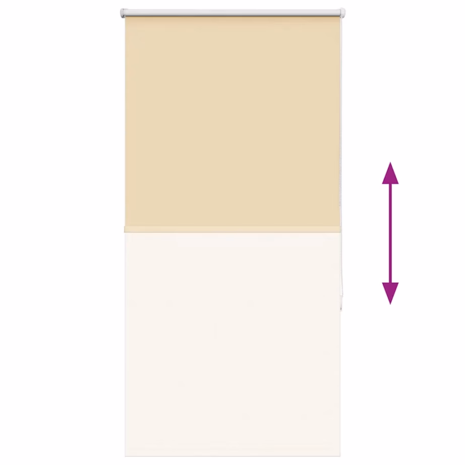 Pimendav ruloo ketiga, beež, 85 x 130 cm, kanga laius 80,7 cm, 100% polüester – 9