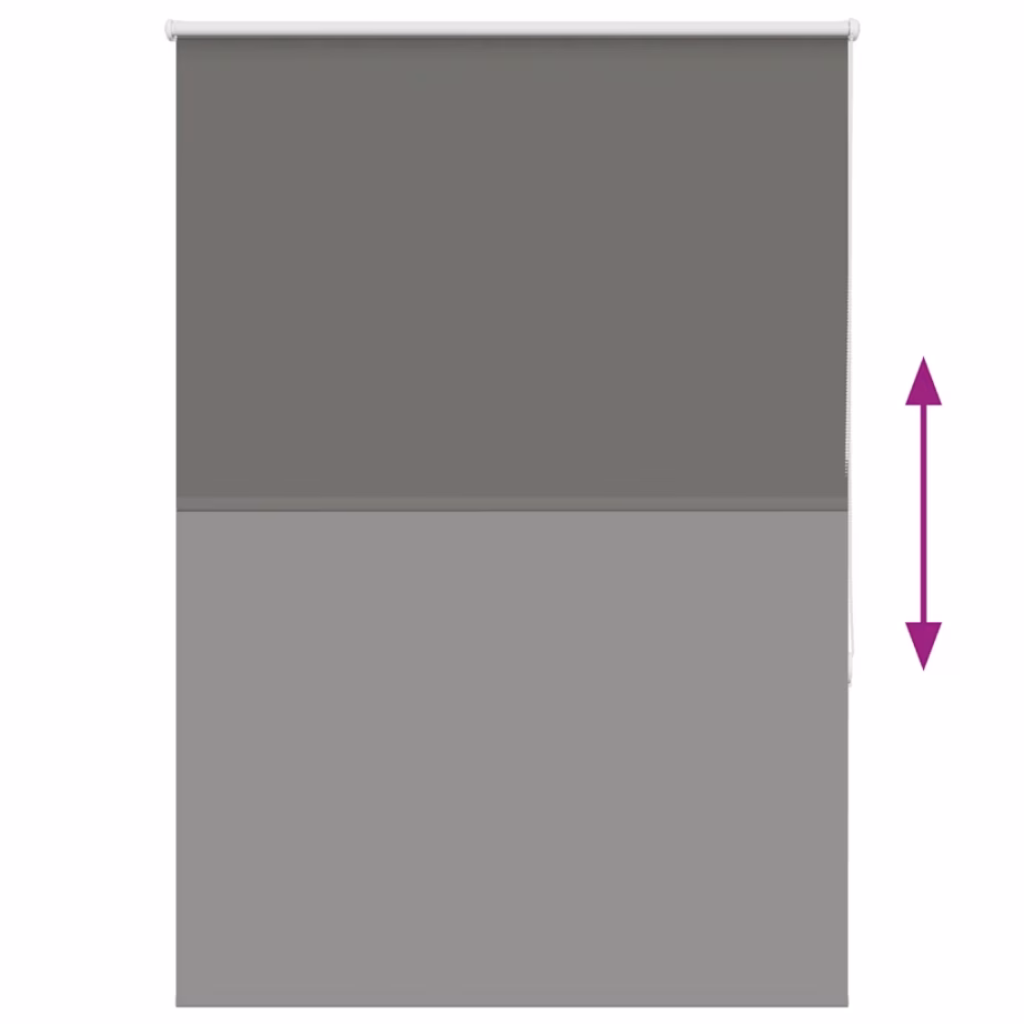 Pimendav hall ruloo ketiajamiga, 100 x 175 cm, kanga laius 95,7 cm, 100% polüester - 5