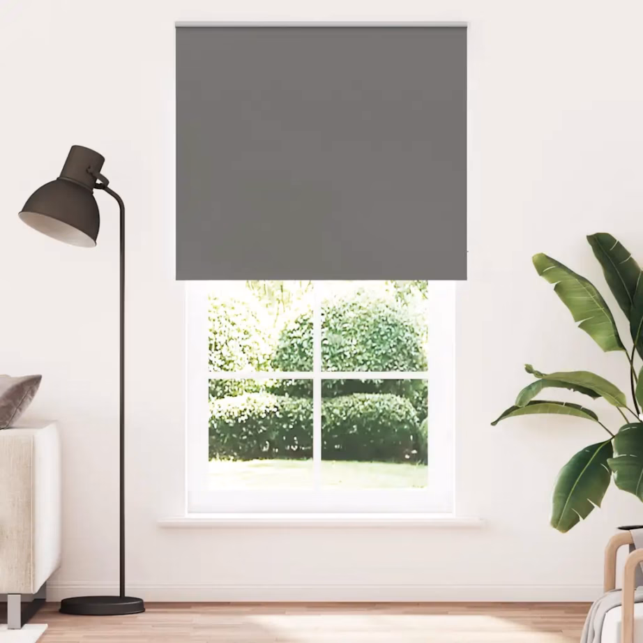 Pimendav ruloo, hall, 130 x 210 cm, kanga laius 126,6 cm, polüester - 2