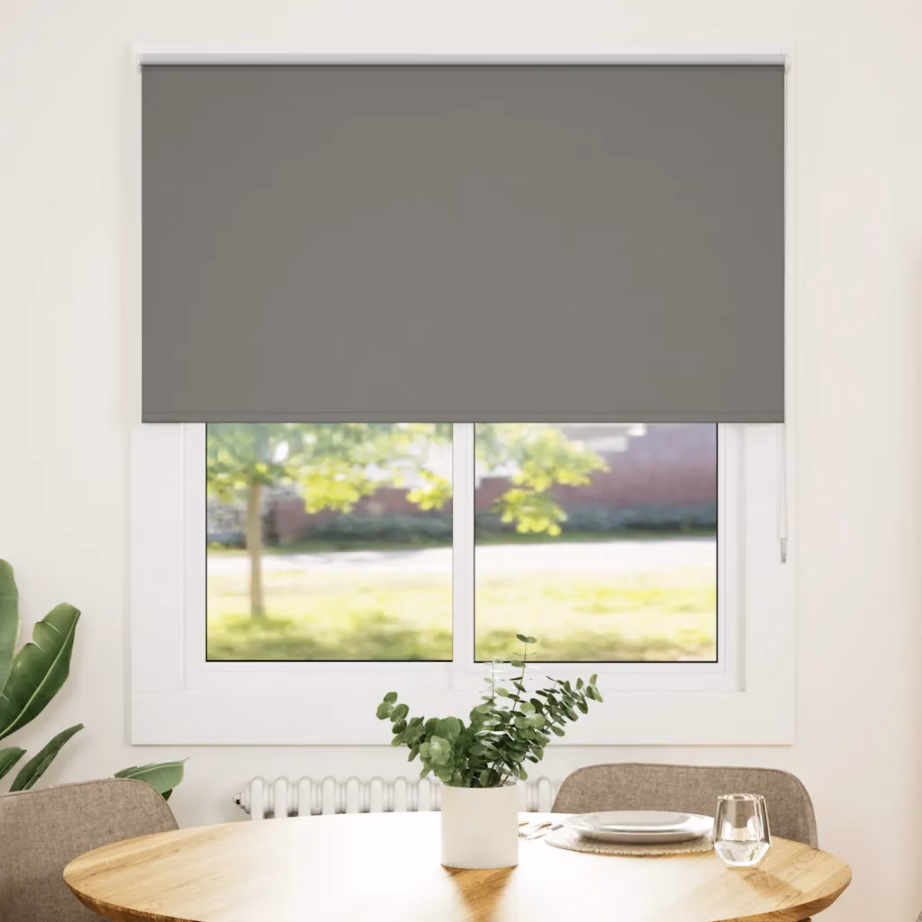 Pimendav ruloo kahe paigaldusviisiga, hall, 135 x 175 cm, 100% polüester - 2