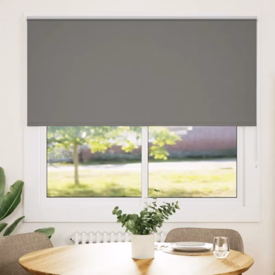 Pimendav ruloo, hall, 150 x 150 cm, 100% polüester, ketiühendusega