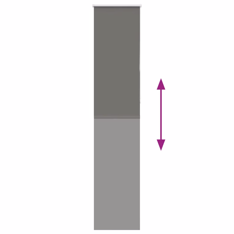 Pimendav hall ruloo kettmehhanismiga, 40 x 210 cm, polüester – 5