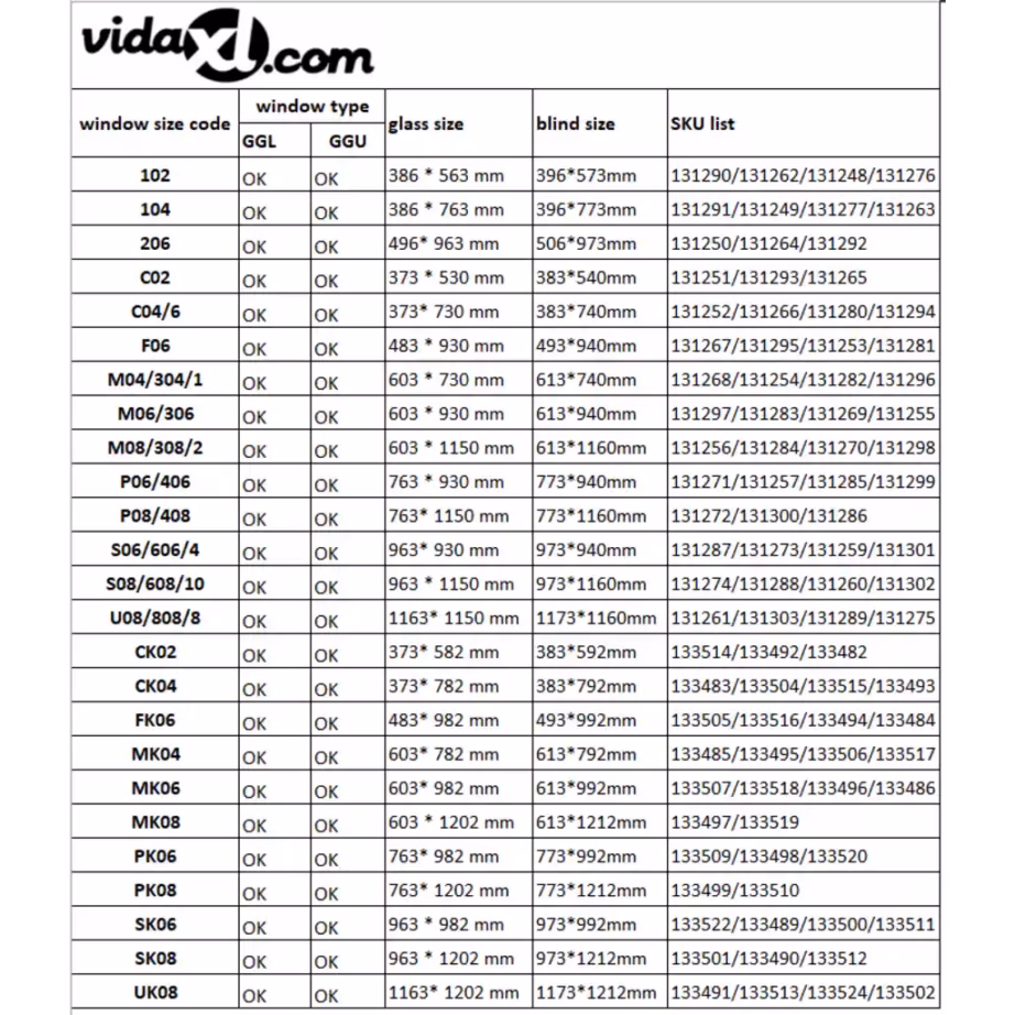Pimendav katuseakna ruloo M04/304, must 603×730 – 7