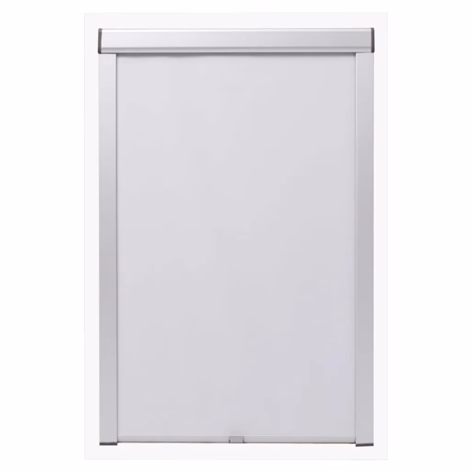 Valge pimendav katuseakna ruloo alumiiniumraamiga, kood P06/406, 773 x 940 mm – 3