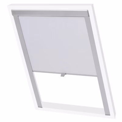 Pimendav katuseakna ruloo UK08, valge, 1173 x 1202 mm