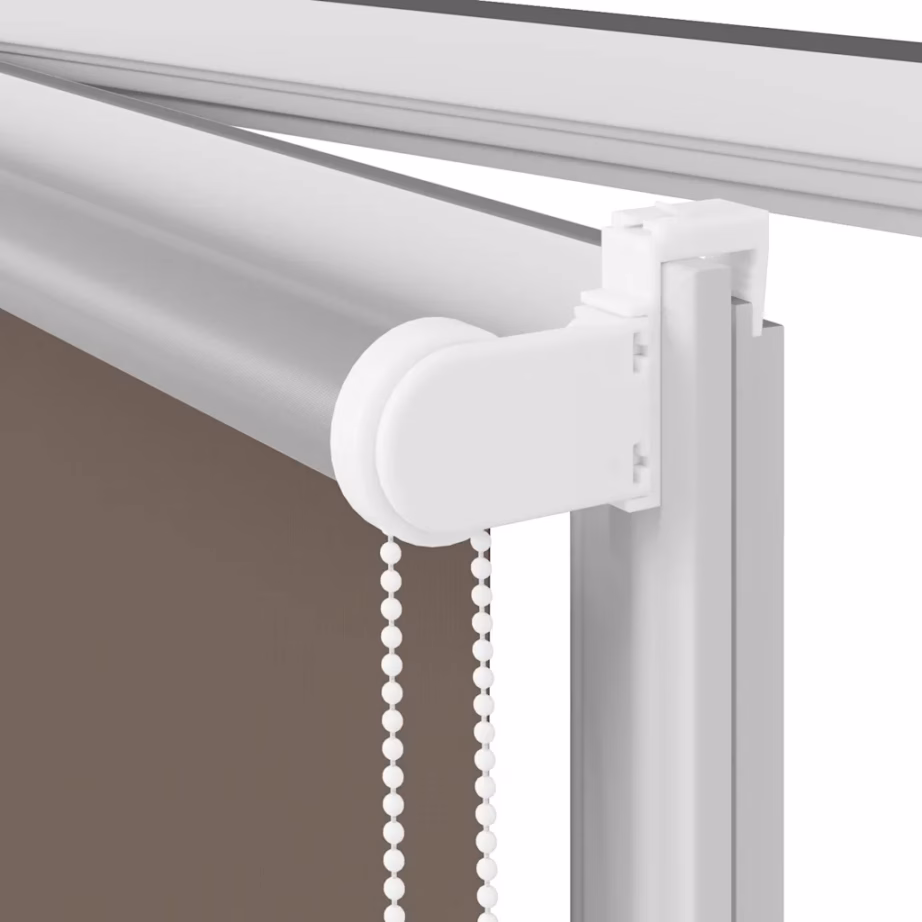 Pimendav kohvivärvi ruloo 130 x 150 cm, kanga laius 126,6 cm, 100% polüester – 12