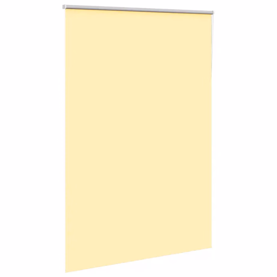 Pimendav ruloo kettmehhanismiga, kollane polüester, 160 x 230 cm – 3