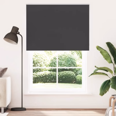 Pimendav ruloo kettmehhanismiga, must, 145 x 210 cm, polüester
