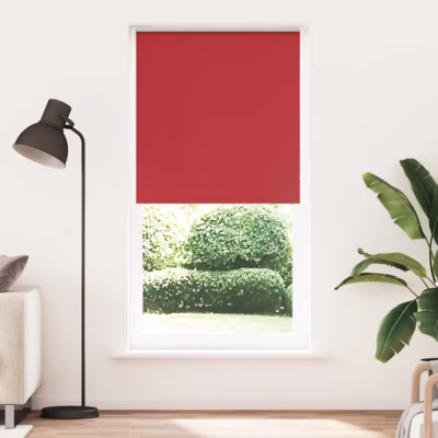 Pimendav ruloo kettmehhanismiga, punane, 100 x 230 cm, polüester