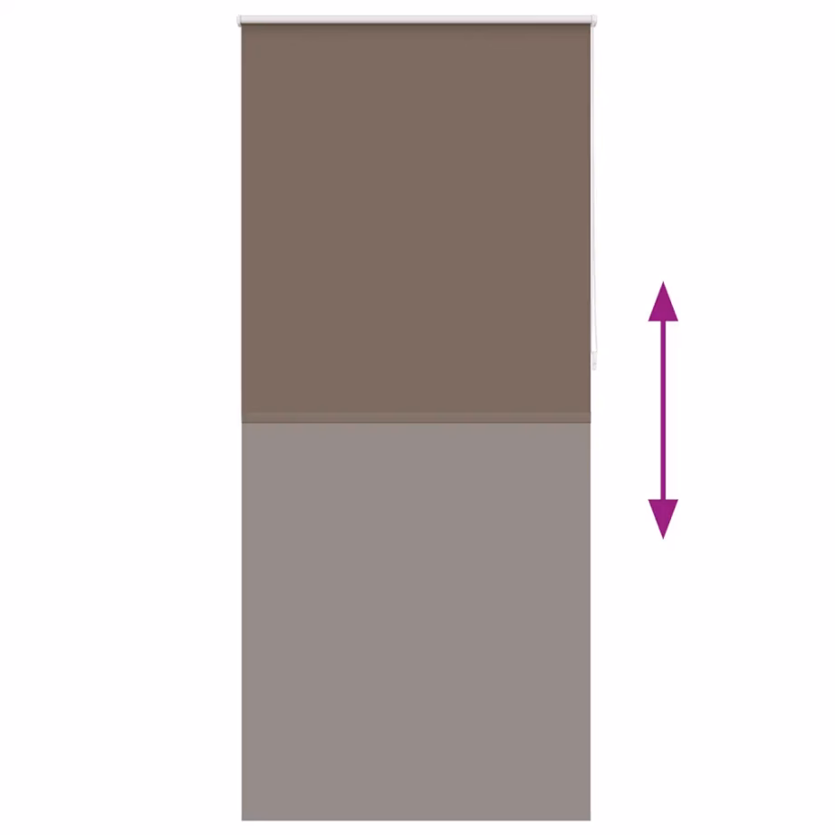 Pimendav rullkardin termotagusega, kohvivärvi, 100 x 230 cm – 9