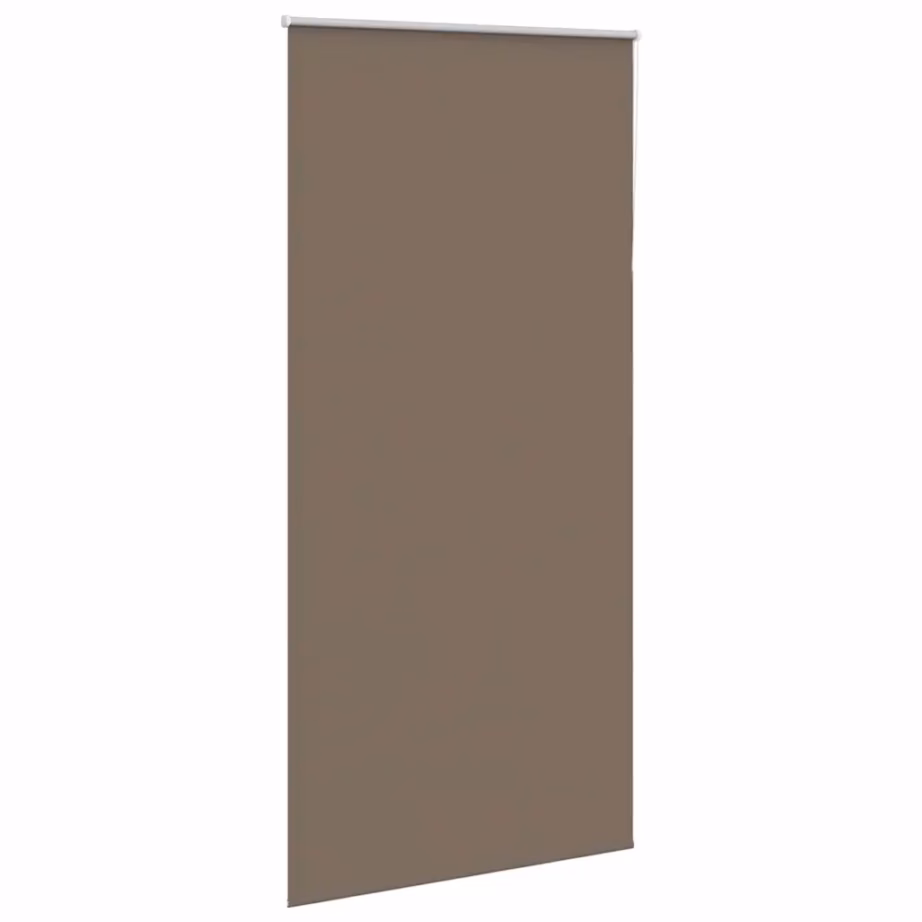 Pimendav ruloo kohvivärvi, 100 x 230 cm, 100% polüester, alumiiniumsiiniga - 3