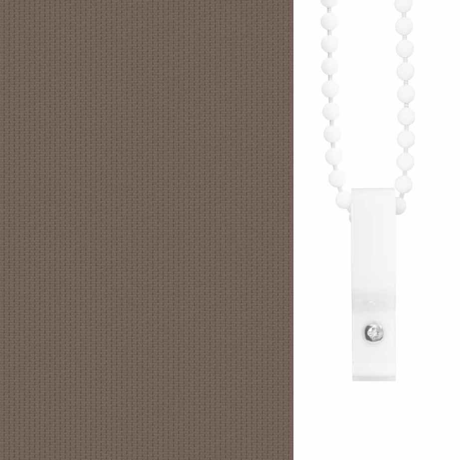 Pimendav ruloo kohvivärvi, 100 x 230 cm, 100% polüester, alumiiniumsiiniga - 10