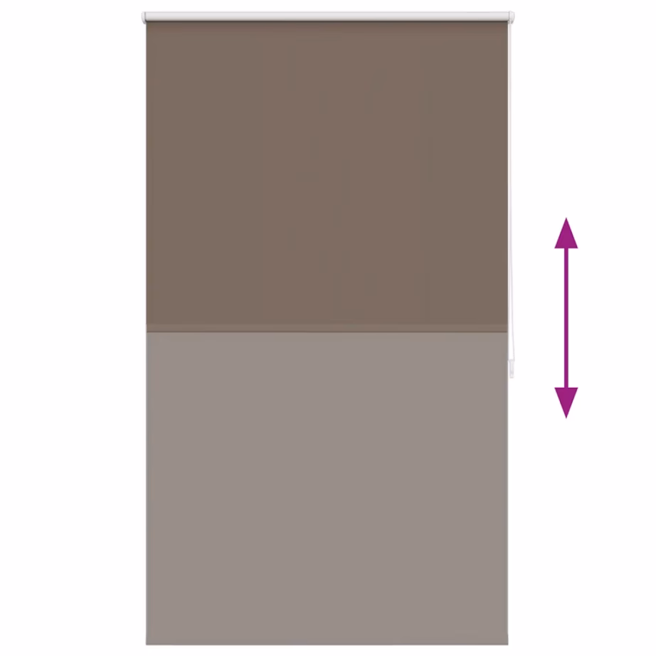 Pimendav termokattega ruloo, kohvivärvi, 120 x 175 cm, polüester – 9