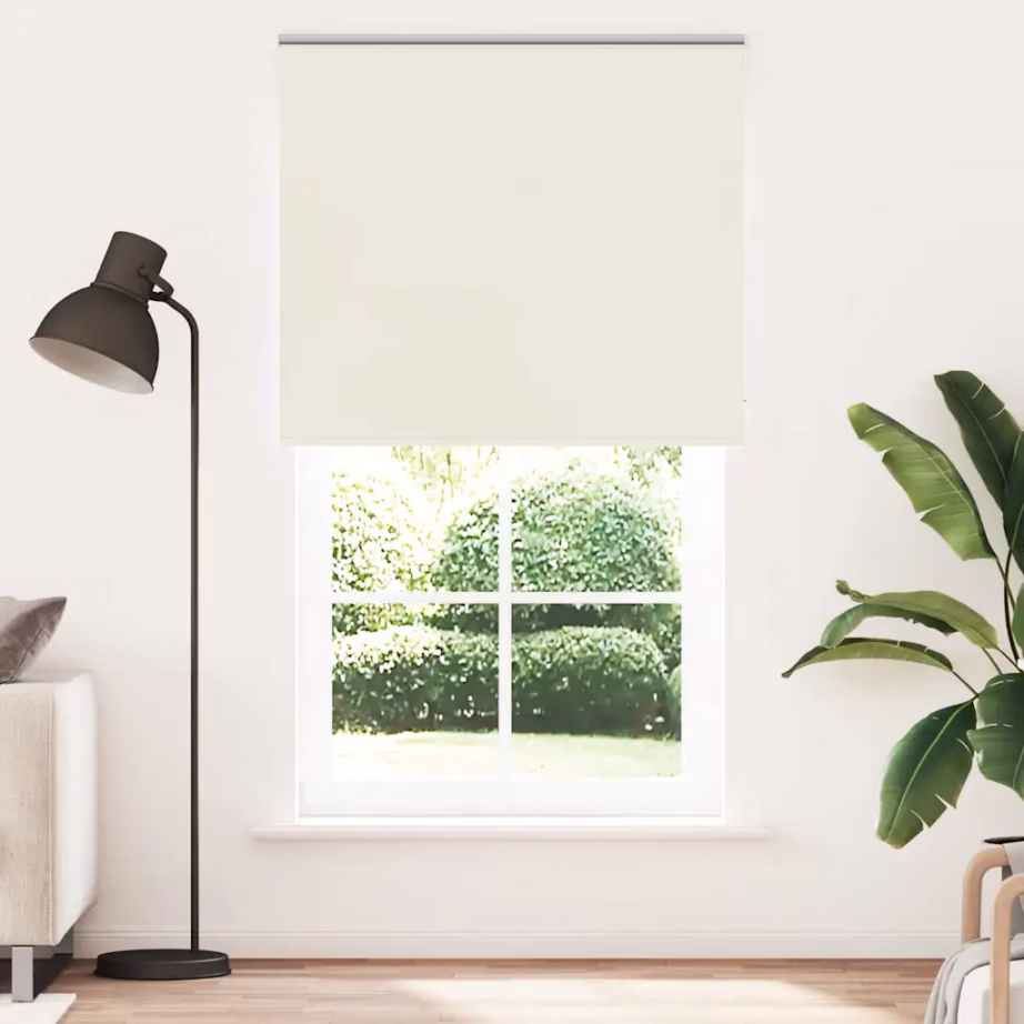Pimendav ruloo ketiühendusega, koltunud valge, 130 x 210 cm, kanga laius 126,6 cm - 2