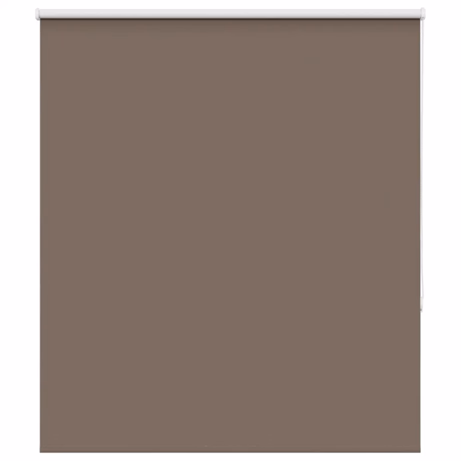 Pimendav ruloo aknale, kohvivärvi polüester, 135 x 150 cm, ketiühendusega – 2