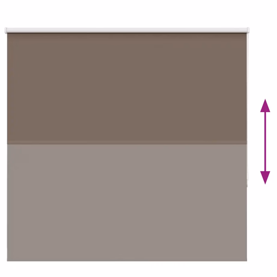 Pimendav ruloo kohvivärvi, 160 x 130 cm, 100% polüester – 5