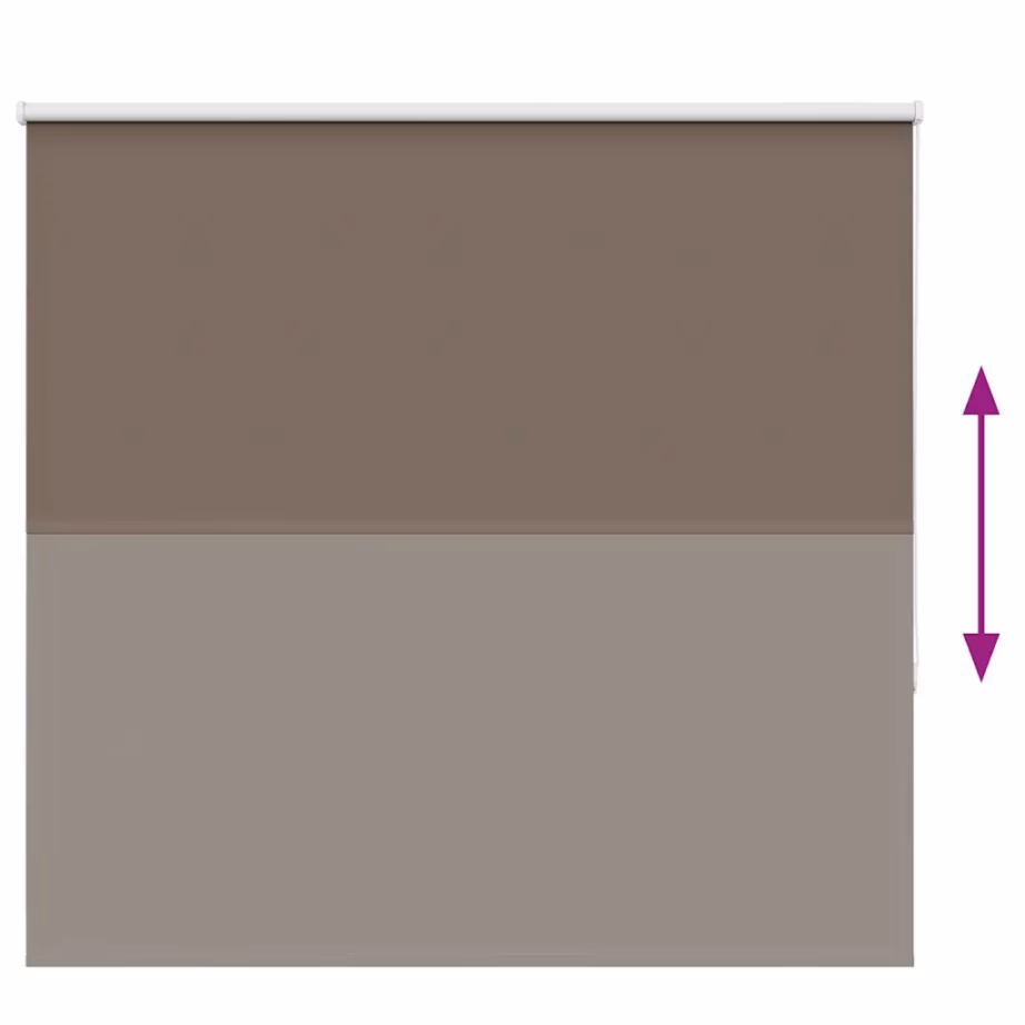 Pimendav ruloo kettmehhanismiga, kohvivärvi, 160 x 175 cm, 100% polüester – 5