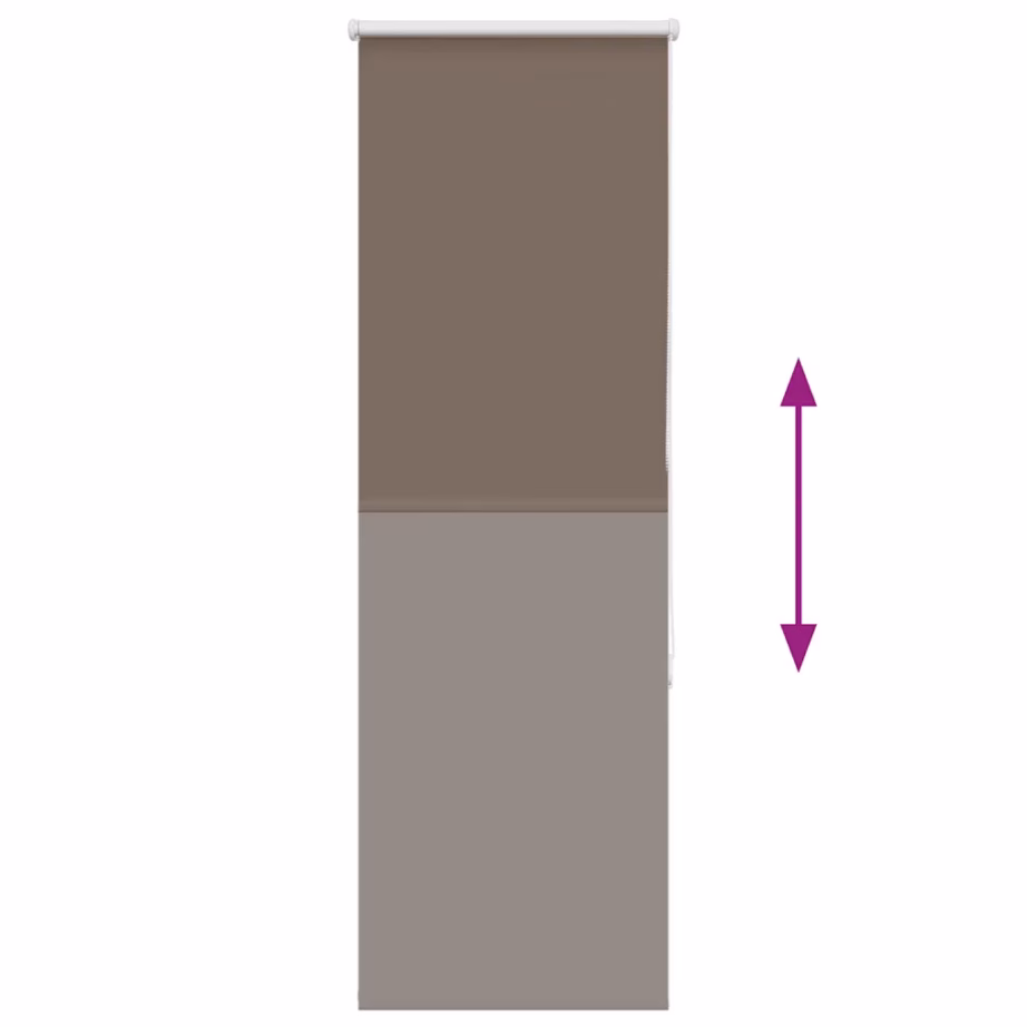 Pimendav ruloo kohvivärvi, 40 x 150 cm, kanga laius 35,7 cm, 100% polüester – 5