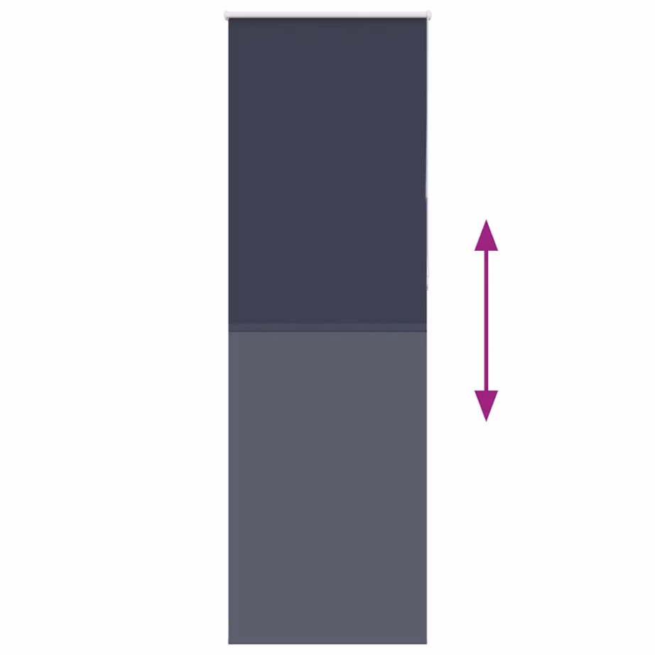 Pimendav ruloo kettmehhanismiga, mereline sinine, 80 x 230 cm, polüester – 5