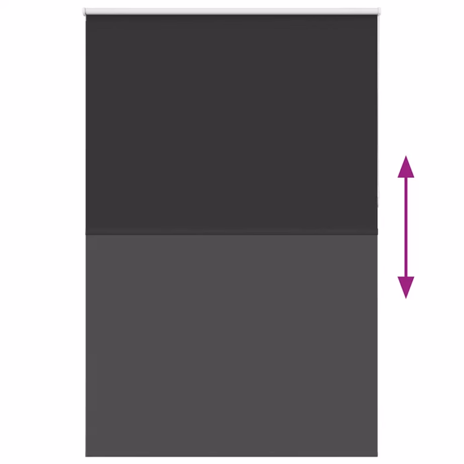 Pimendav ruloo ketiga, must, 160 x 210 cm, polüester – 5