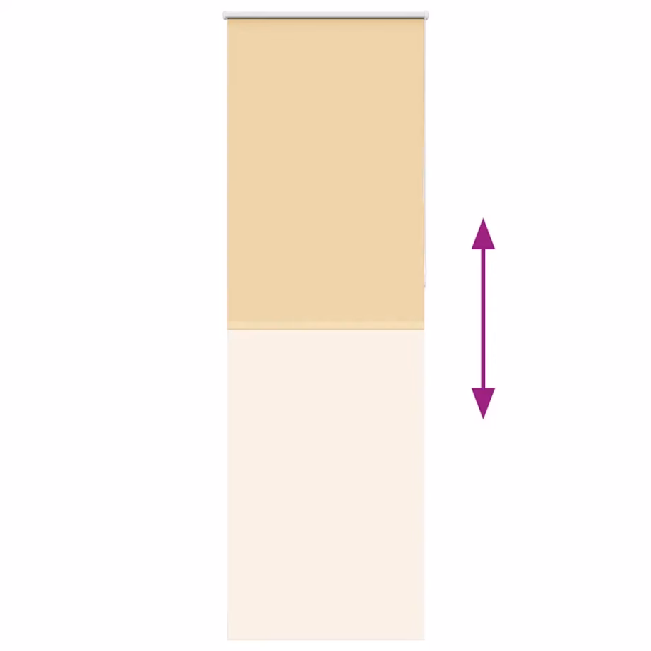 Pimendav ruloo kettmehhanismiga, beež, 85 x 230 cm, 100% polüester – 5