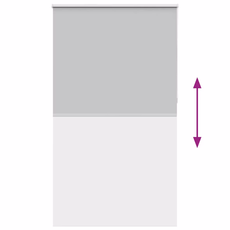 Pimendav ruloo helehall, 130 x 210 cm, kanga laius 126,6 cm – 9