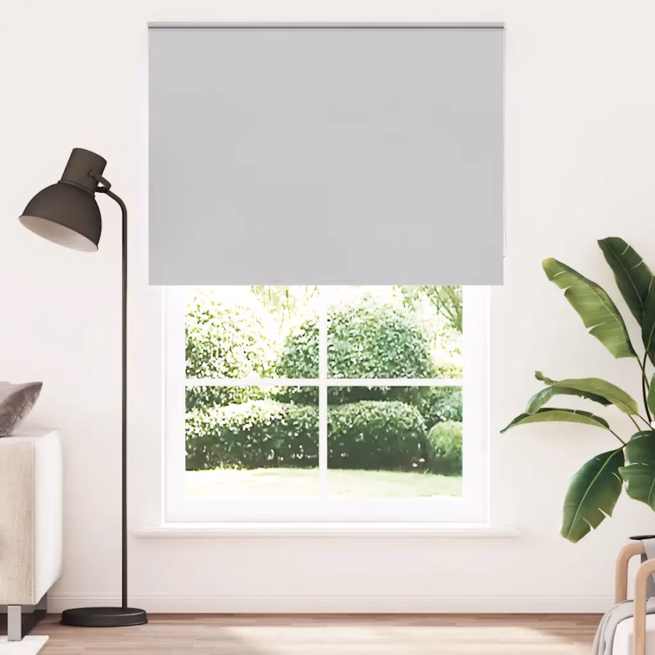Pimendav ruloo ketiga, helehall, 145 x 230 cm, kahe kinnitusega - 2