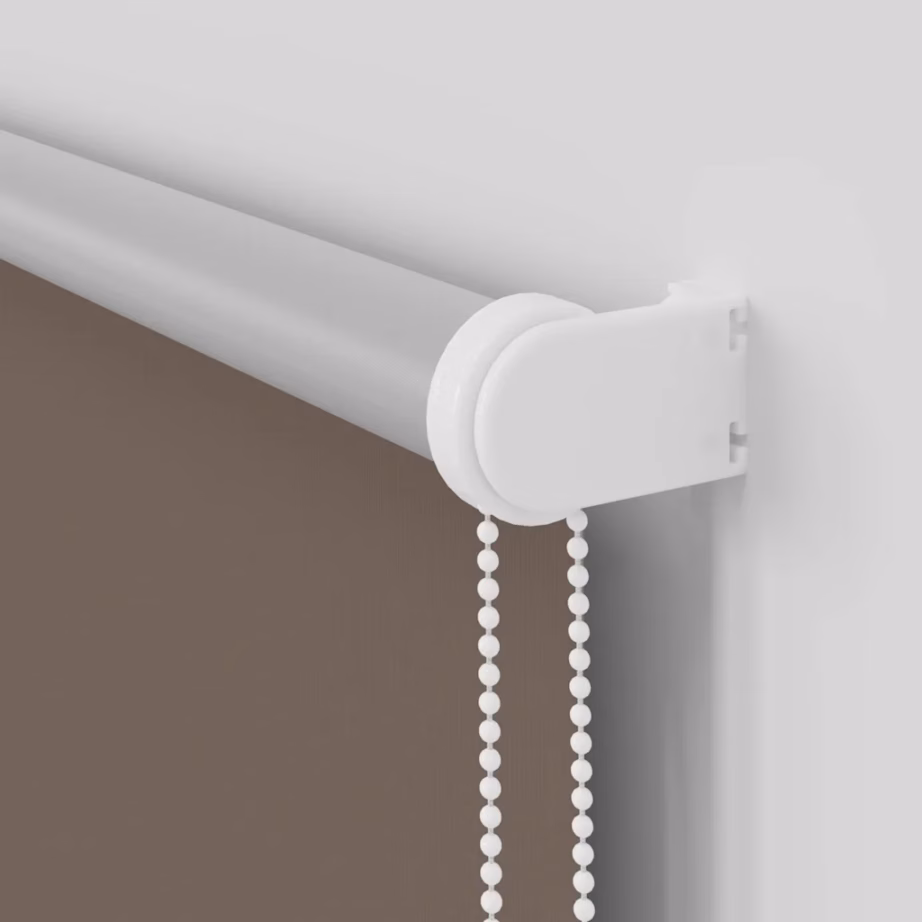 Pimendav ruloo kohvivärvi, 130 x 130 cm, 100% polüester – 11