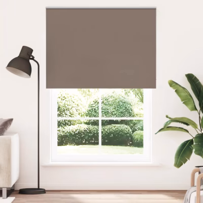 Pimendav ruloo kohvivärvi, 160 x 230 cm, 100% polüester