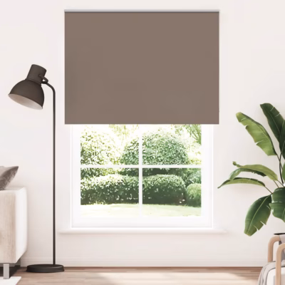 Pimendav ruloo kohvivärvi, 165 x 230 cm, 100% polüester, kanga laius 161,6 cm