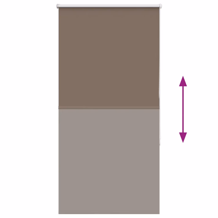 Pimendav ruloo kohvivärvi, 70 x 150 cm, kanga laius 65,7 cm, polüester – 5