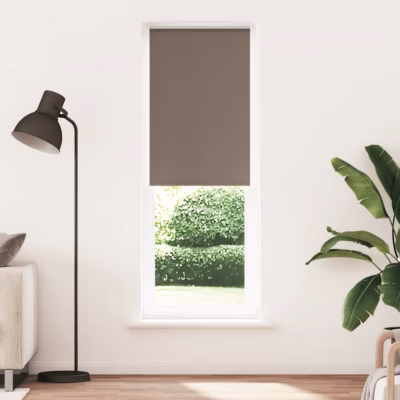 Pimendav ruloo kohvivärvi, 80 x 210 cm, kanga laius 75,7 cm, polüester, kettmehhanismiga