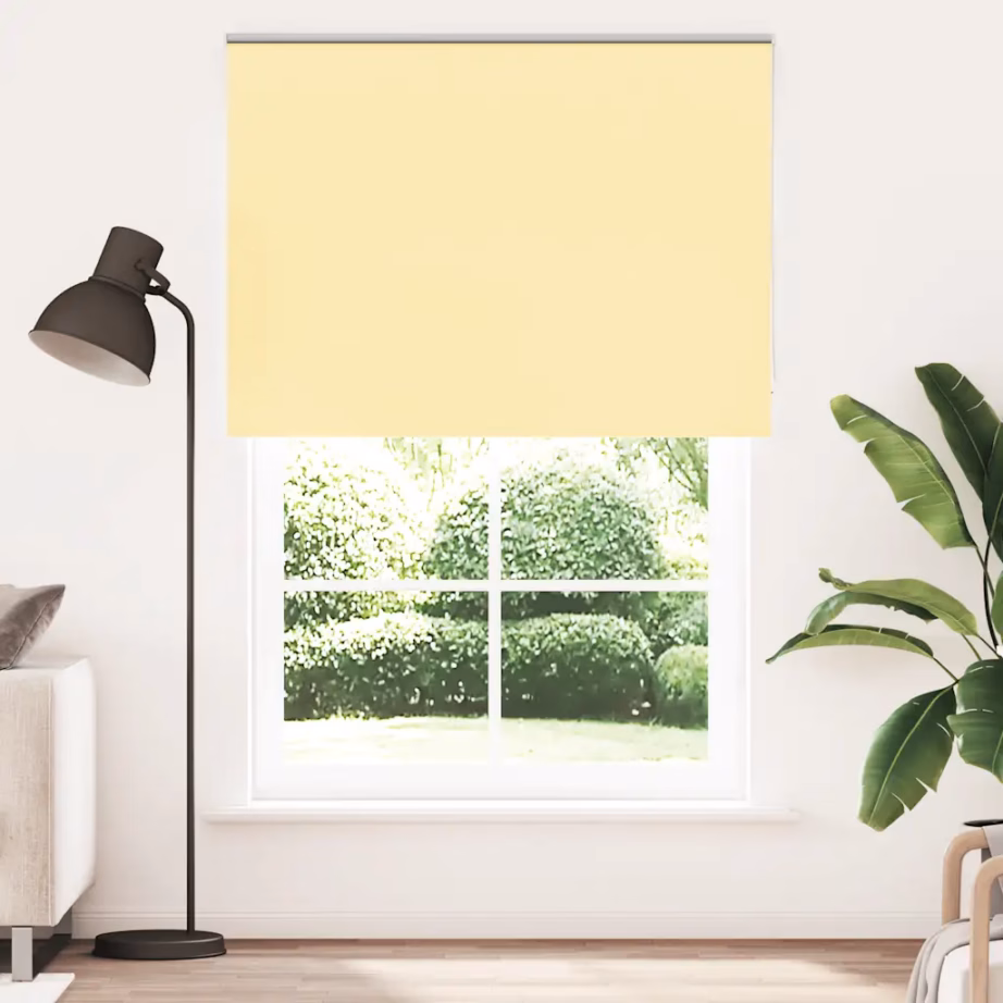 Pimendav ruloo kettmehhanismiga, kollane, 155 x 230 cm, 100% polüester – 2