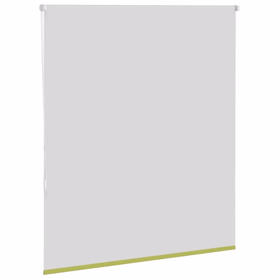 Pimendav ruloo ketiülekandega, lehed rohelised, 135 x 150 cm, kanga laius 131,6 cm – 4