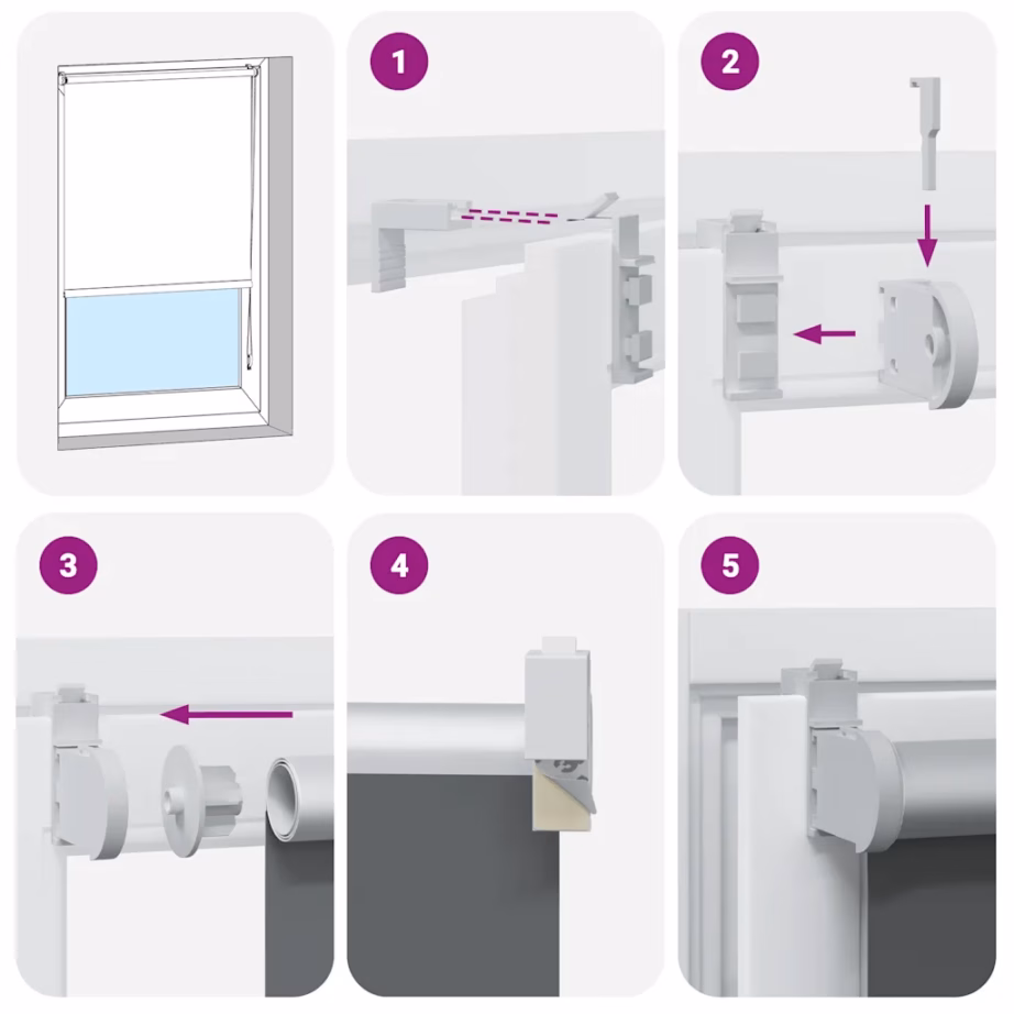 Pimendav ruloo kettmehhanismiga, mereline, 130 x 150 cm – 7