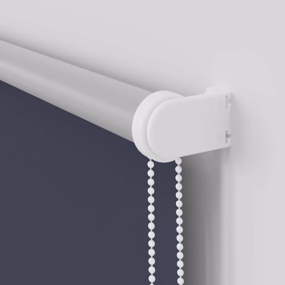 Pimendav ruloo mereline sinine 160 x 210 cm, ketiühendusega, puurimiseta paigaldusvõimalus – 12