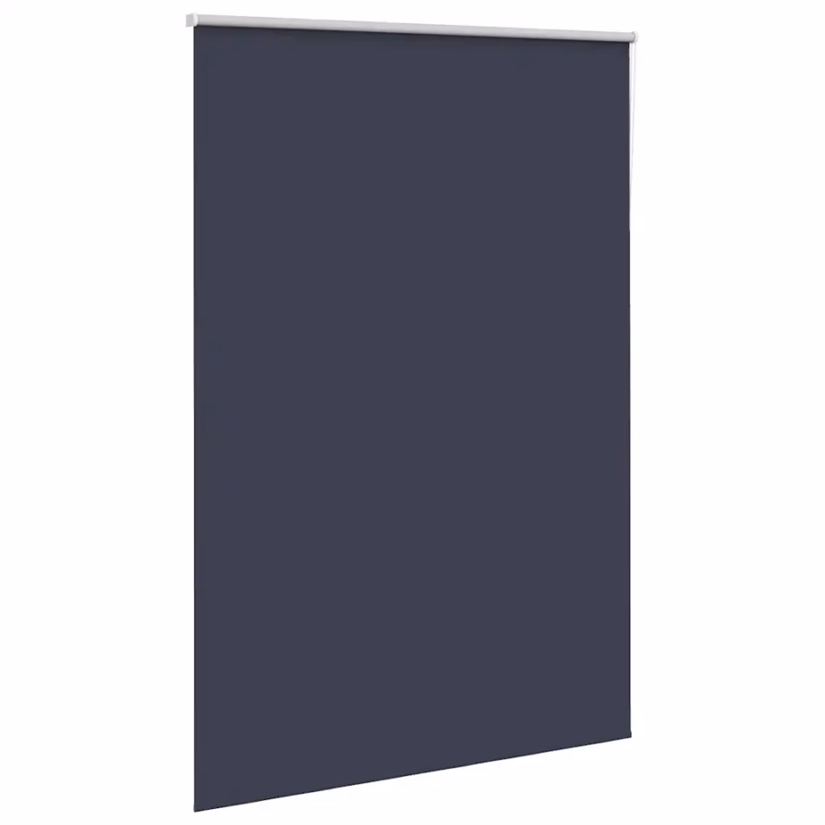 Pimendav ruloo mereline sinine 160 x 210 cm, ketiühendusega, puurimiseta paigaldusvõimalus – 3