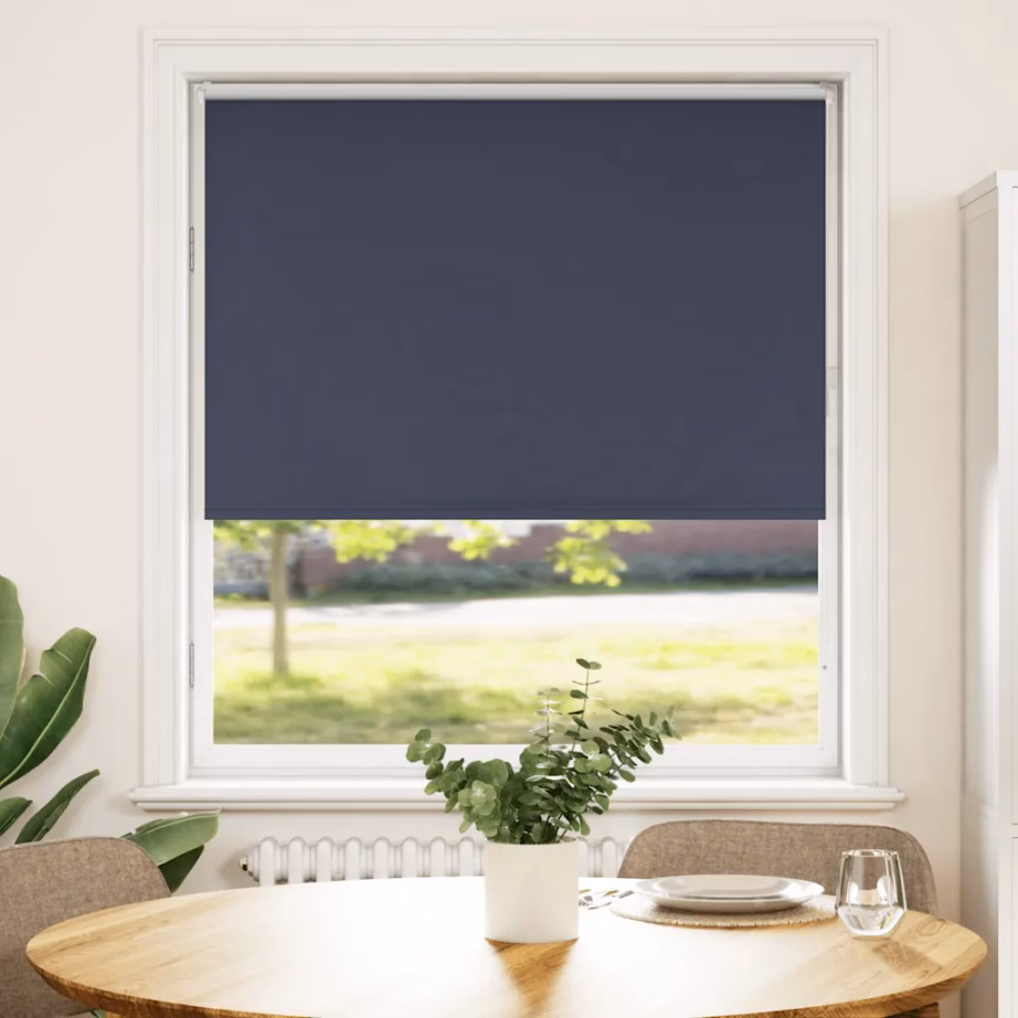 Pimendav ruloo meresinine 100 x 175 cm, polüester, kanga laius 95,7 cm – 2