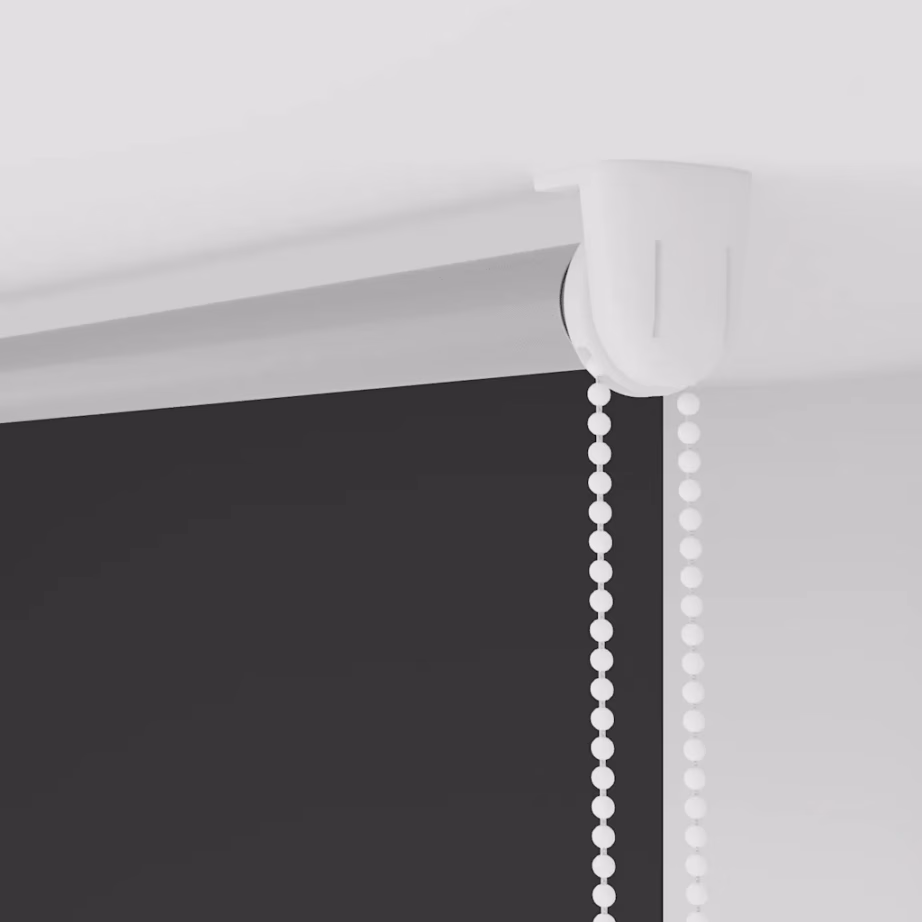Pimendav ruloo ketiga ja puurimiseta paigaldusvõimalusega, must, 105 x 230 cm, 100% polüester - 13