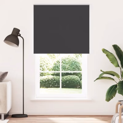 Pimendav ruloo ketiühendusega, must, 120 x 230 cm, kahe kinnitusviisiga