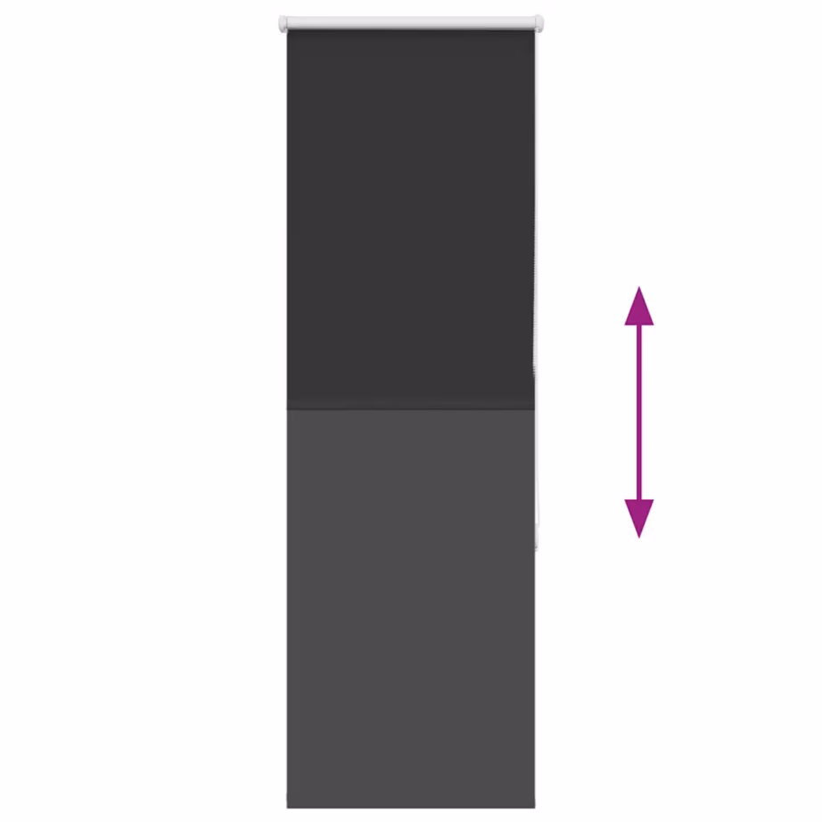 Pimendav ruloo kettimehhanismiga, must, 55 x 175 cm, polüester – 5