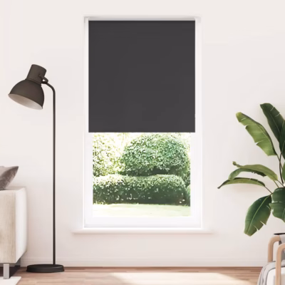 Pimendav ruloo ketiketiga, must, 90 x 210 cm, kanga laius 85,7 cm, polüester