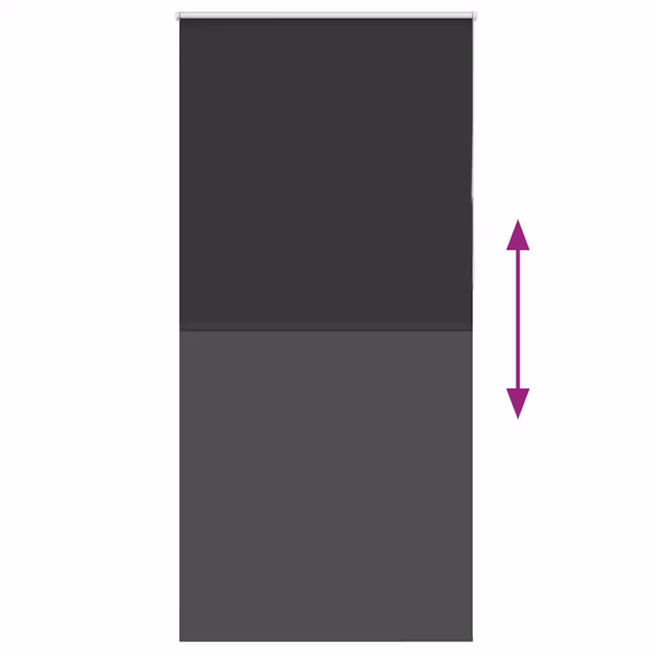 Pimendav ruloo kettimehhanismiga, must, 90 x 230 cm, kanga laius 85,7 cm, 100% polüester, alumiiniumsiin – 5