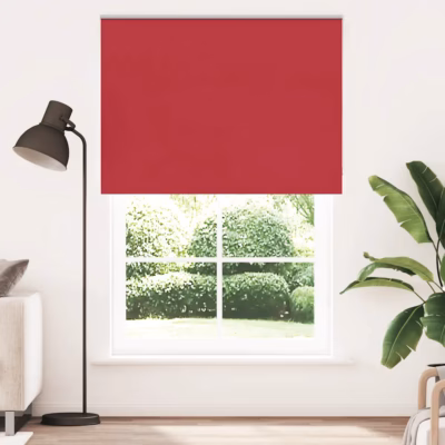 Pimendav ruloo ketiühendusega, punane, 165 x 210 cm, kanga laius 161,6 cm, 100% polüester