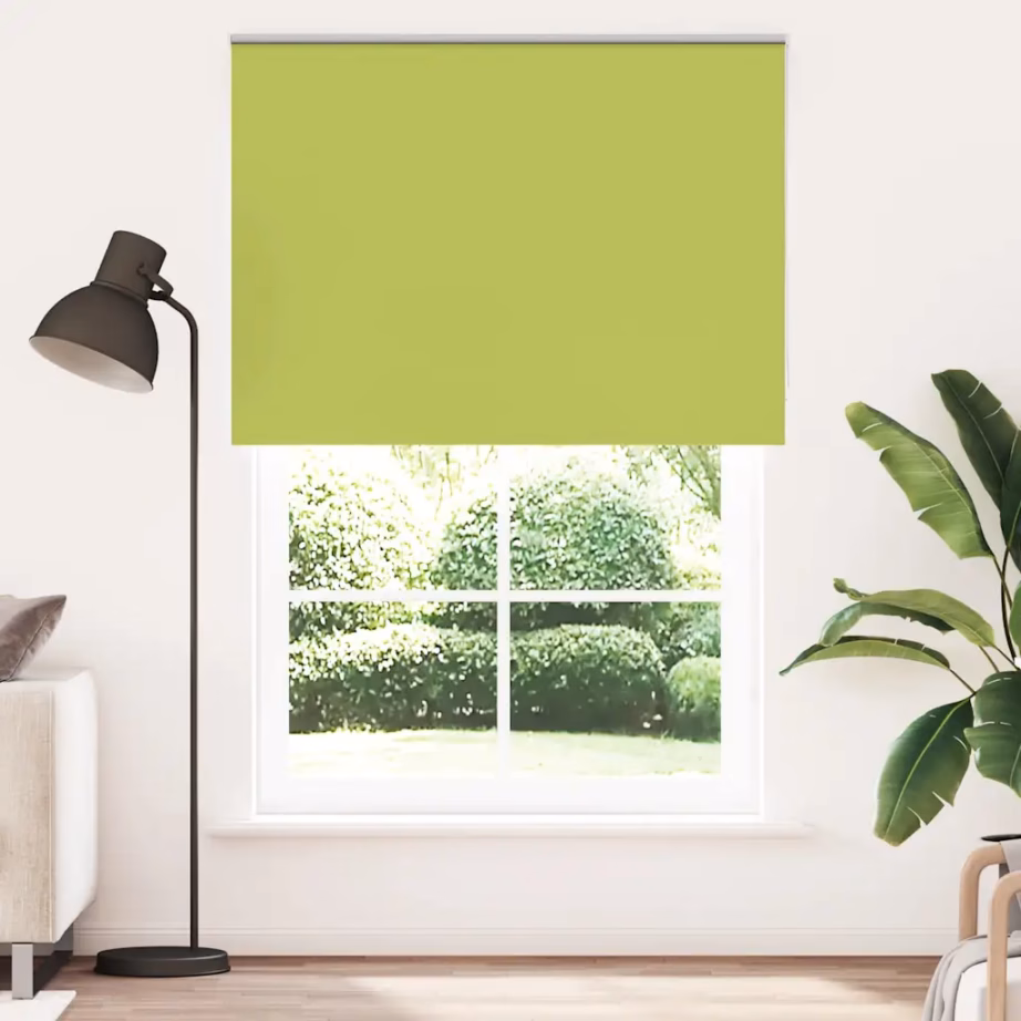 Pimendav ruloo roheliste lehtedega, 160 x 230 cm, ketiühendusega - 2