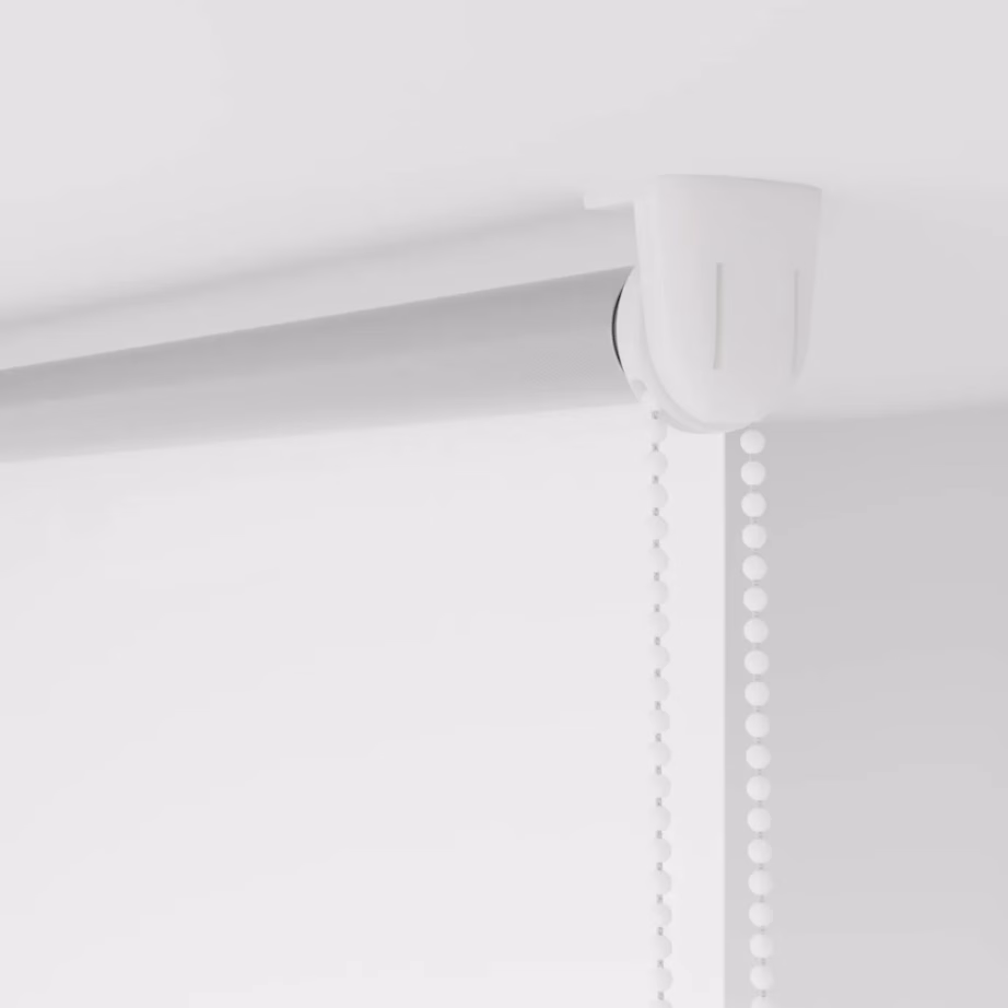 Pimendav ruloo ketiga, valge polüester, 105 x 230 cm - 13