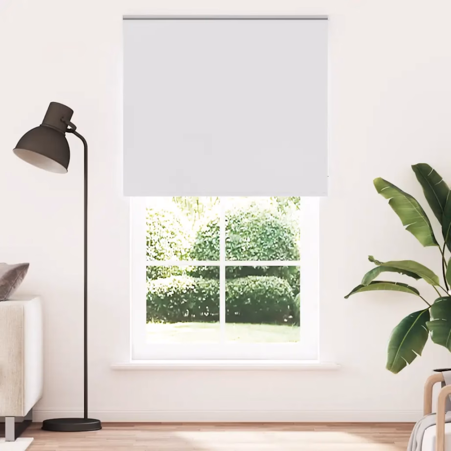 Pimendav ruloo, valge, 135 x 210 cm, polüester, kettmehhanismiga - 2