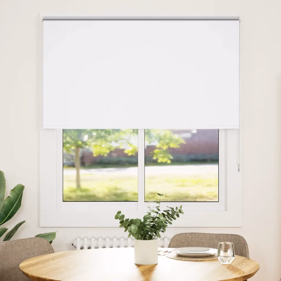 Pimendav ruloo ketiga, valge, 140 x 175 cm, 100% polüester – 2